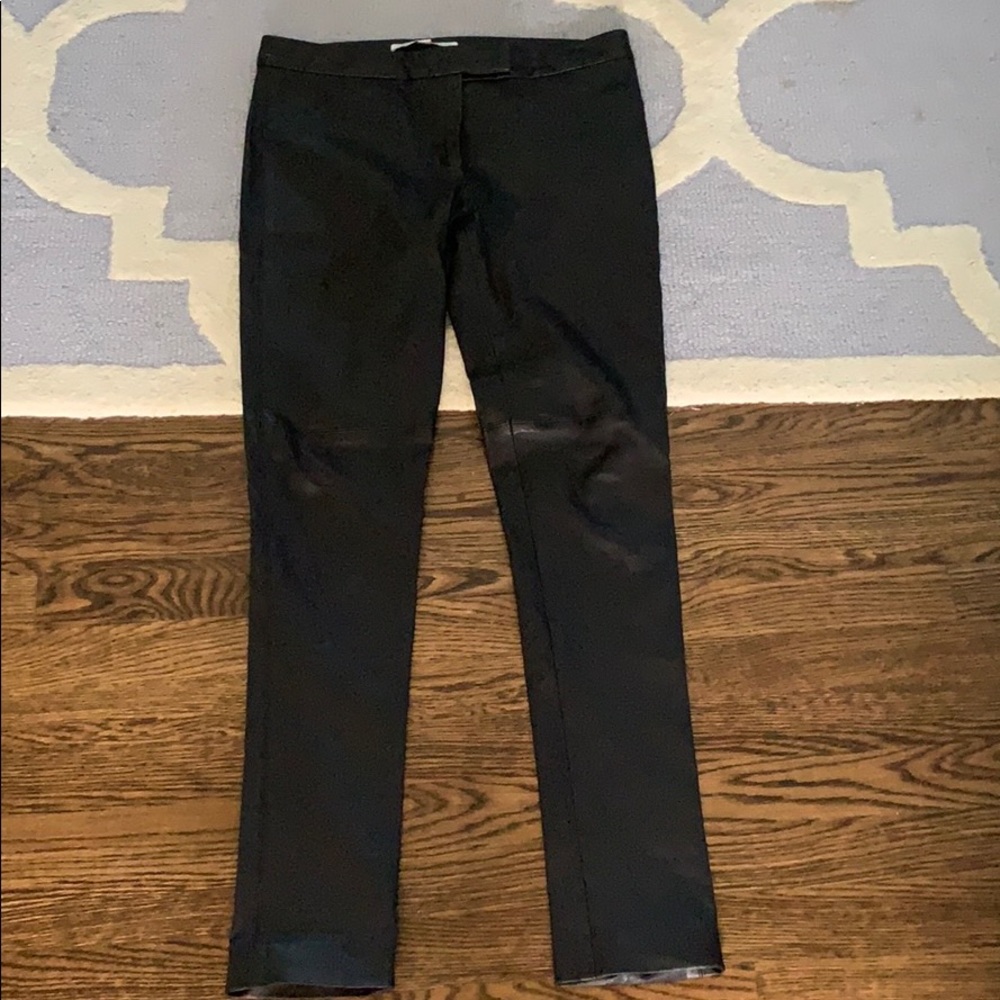 Veronica Beard leather leggings 6 black $895